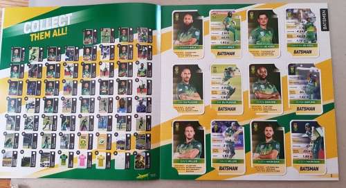 Card Albums: Pick n Pay Cricket Super Cards  Collectors Album