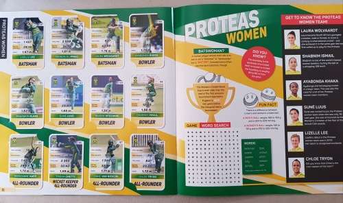 Card Albums: Pick n Pay Cricket Super Cards  Collectors Album