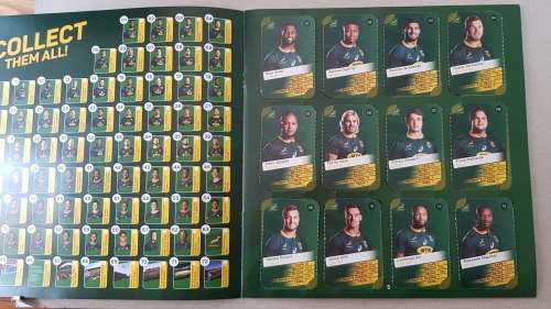 Card Albums: Pick n Pay 2019 Rugby World Cup Super Cards  Collectors Album