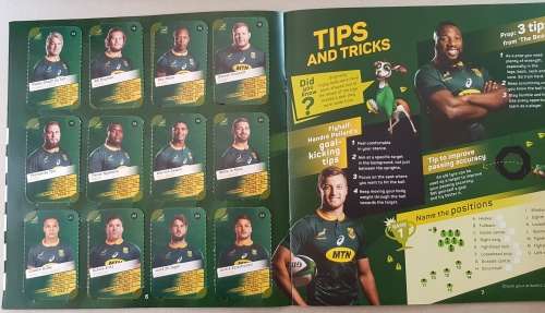 Card Albums: Pick n Pay 2019 Rugby World Cup Super Cards  Collectors Album