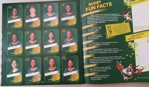 Card Albums: Pick n Pay 2019 Rugby World Cup Super Cards  Collectors Album