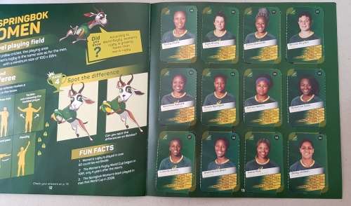 Card Albums: Pick n Pay 2019 Rugby World Cup Super Cards  Collectors Album