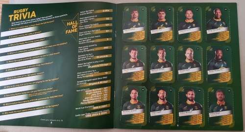 Card Albums: Pick n Pay 2019 Rugby World Cup Super Cards  Collectors Album