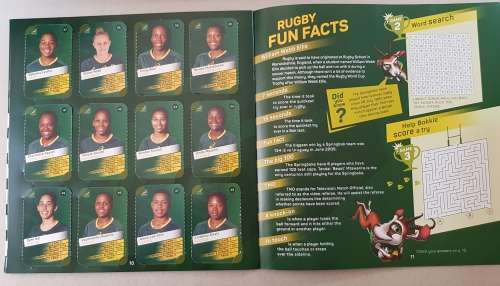 Card Albums: Pick n Pay 2019 Rugby World Cup Super Cards  Collectors Album