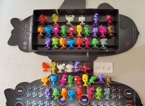 Pick n Pay Stikeez  Creatures of the Deep  complete set of 24 Stikeez figures plus spares