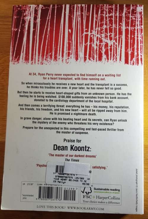 Your Heart belongs to Me - Dean Koontz