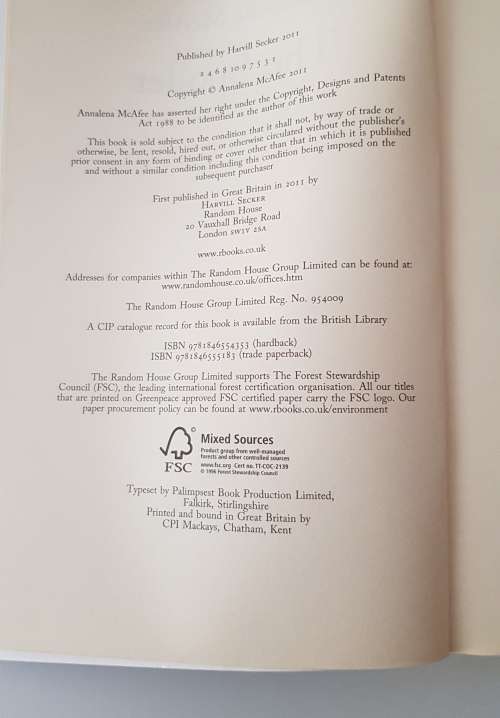 The Spoiler  Annalena McAfee
