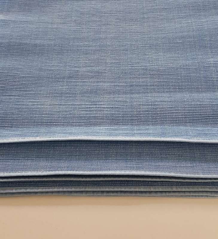 Place mats: Set of 6x place mats in blue. Size 40x34,5cm.