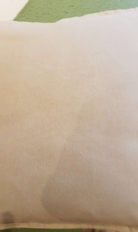 Scatter cushions:  1x Beige Bull linen scatter cushion cover with brown button detail