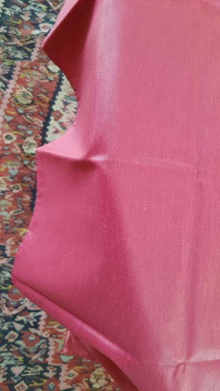 Maroon Rectangular overlay  size 130x96cm (hemmed).