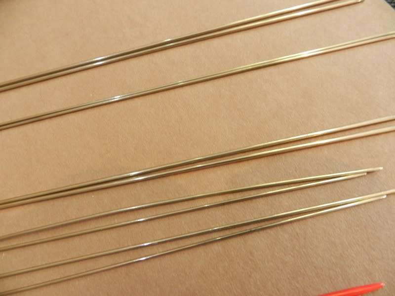 Vintage collection of knitting needles. Pointed on both ends.