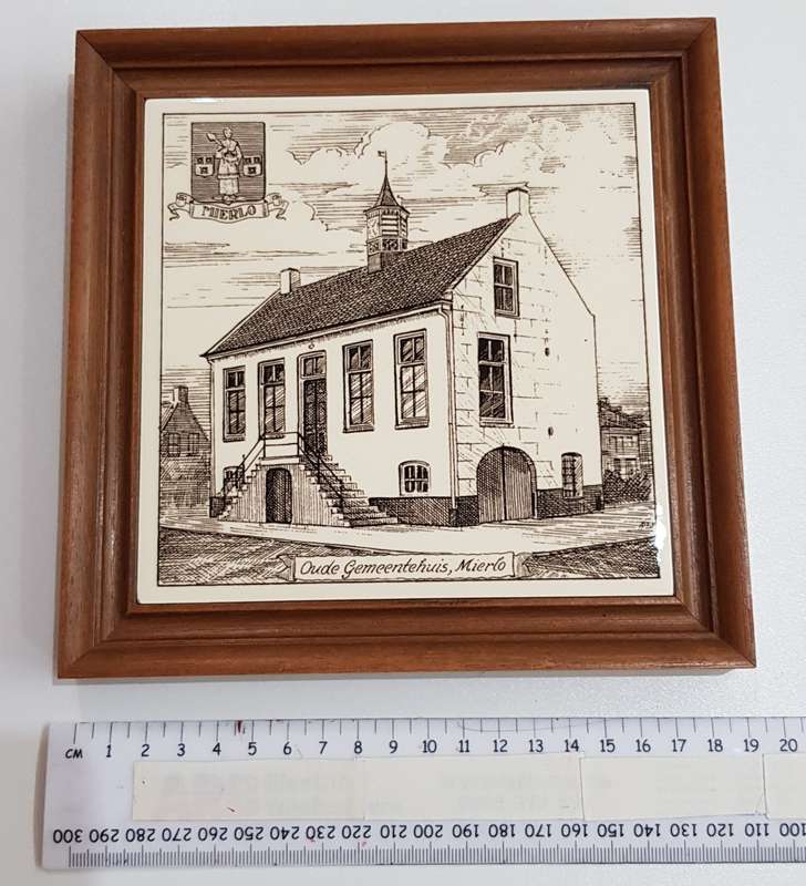 Vintage Dutch Framed Tiles.