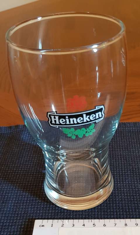 Heineken collection.  BOOK AND GLASSES