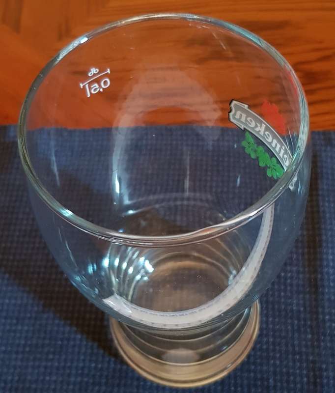 Heineken collection.  BOOK AND GLASSES