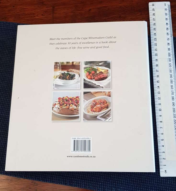 Book:  Cellarmasters in the Kitchen. Written by Wendy Toerien