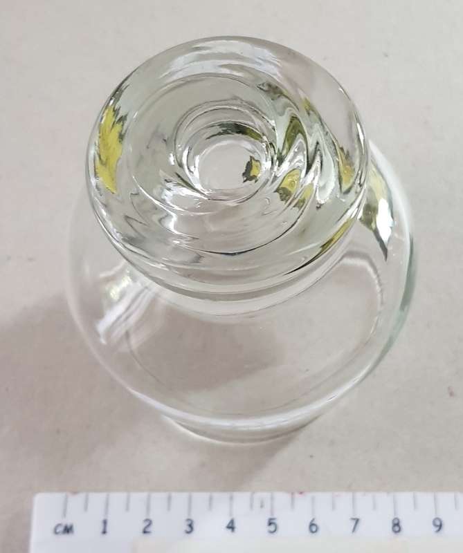 Vintage Glass  Branded Bertrams VO Superieur Brandy glass.