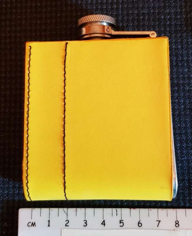 Small Pocket Hip Flask -  Brand Gordons Gin.