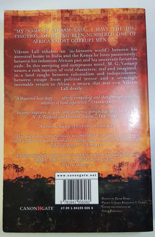The In-between world of Vikram Lall  M G Vassanji.