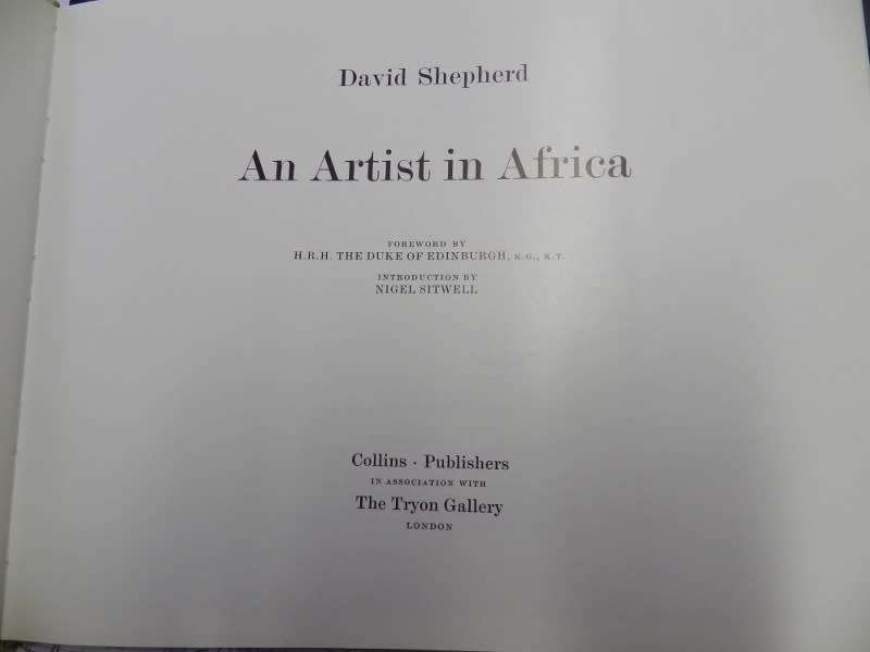 An Artist in Africa by David Shepherd