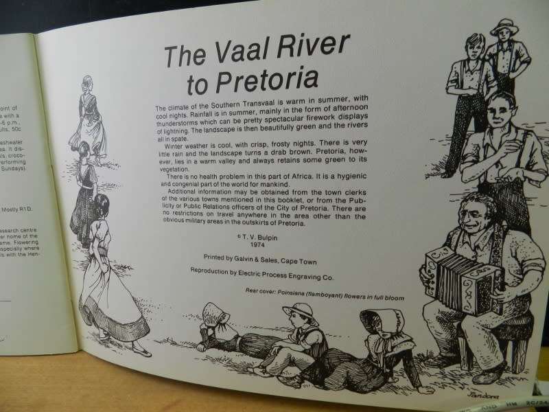 Mobil Treasury of Travel Series.  No: 11. Vaal River to Pretoria