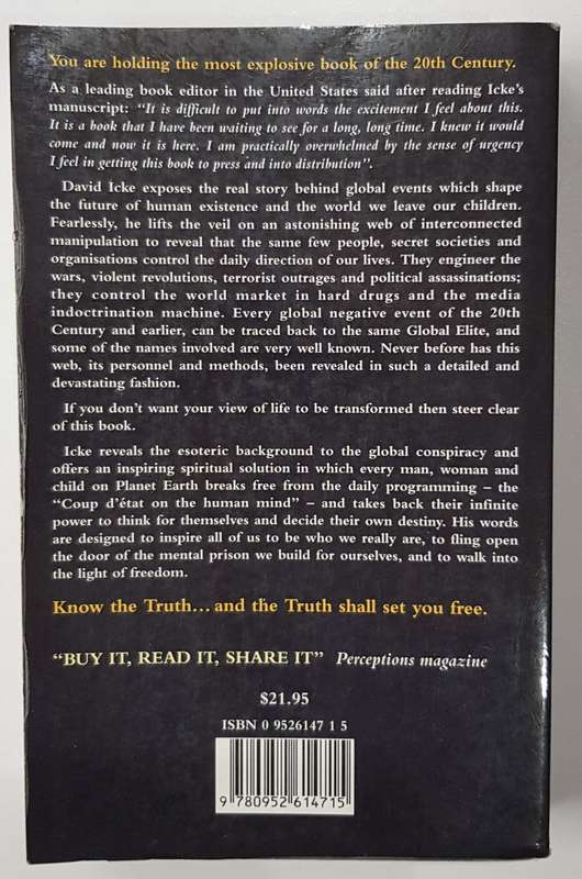 And the Truth Shall Set You Free by David Icke.