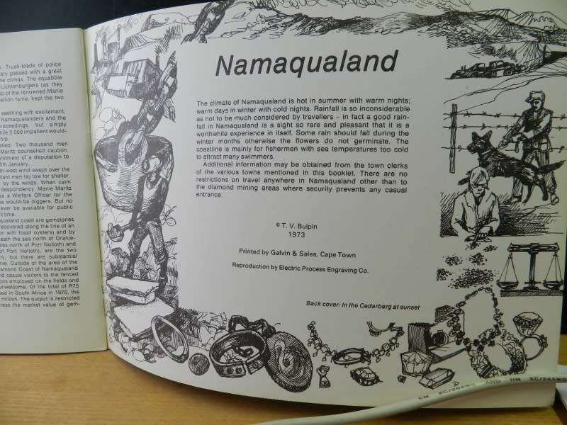Title: Mobil Treasury of Travel Series.  No: 7. Namaqualand
