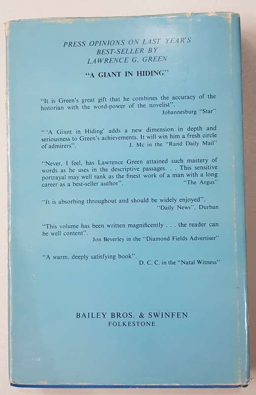 A TASTE OF SOUTH-EASTER by Lawrence G. Green.