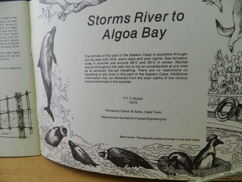 Title: Mobil Treasury of Travel Series.  No: 8. Storms River to Algoa Bay
