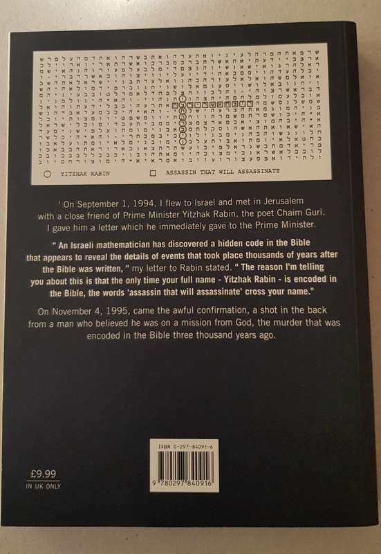 The Bible Code.  Discovering the hidden messages in the Bible