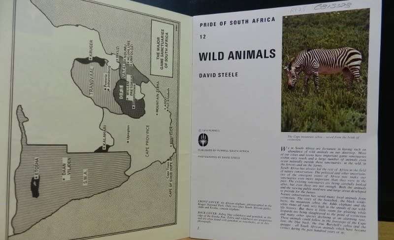 Wild Animals (Pride of South Africa)  byDavid Steele
