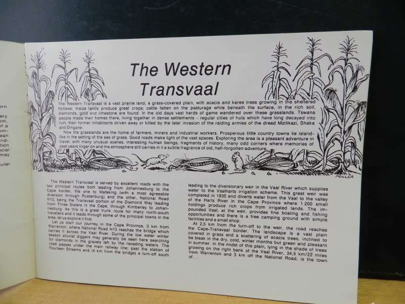Mobil Treasury of Travel Series.  No: 17.  The Western Transvaal