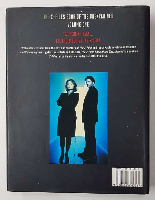 The X Files  Vol One.  Book of the unexplained by Jane Goldman