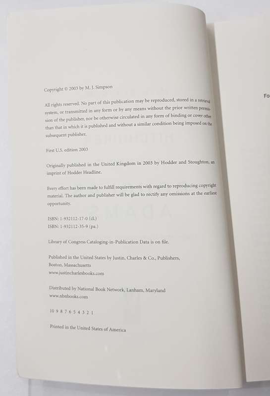 Hitchhiker  A biography of Douglas Adams by M.J. Simpson with a foreword by Neil Gaiman.