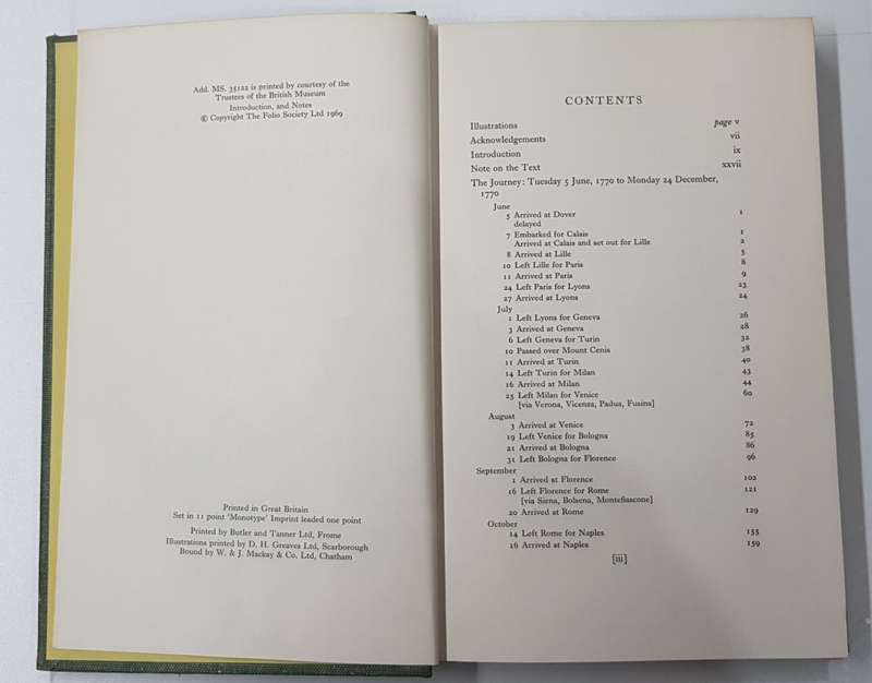Music, Men and Manners in France and Italy 1770  Being the Journal written by Charles Burney