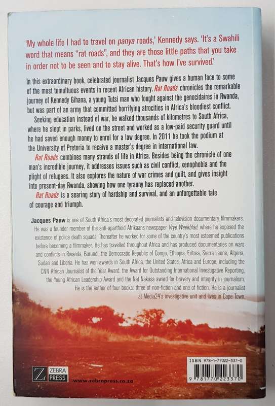 Rat Roads  Jacques Pauw. One mans incredible journey.