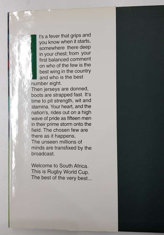 The Story of The Rugby World Cup South Africa 1995