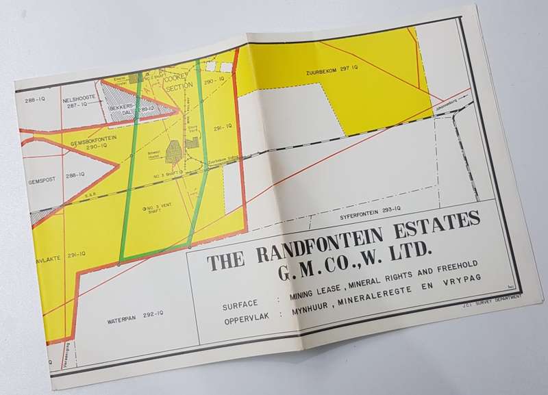 1986 Randfontein Estates- The First Hundred Years by Anthony Hocking.