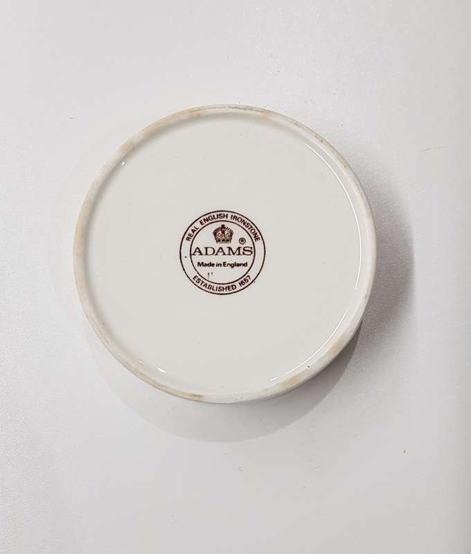 Vintage Adams Real English Ironstone dish. Est.1657 Made in England c1966