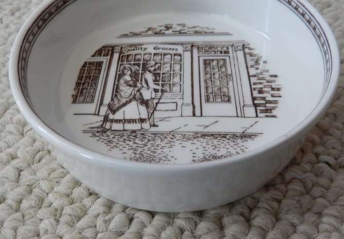 Vintage Adams Real English Ironstone dish. Est.1657 Made in England c1966