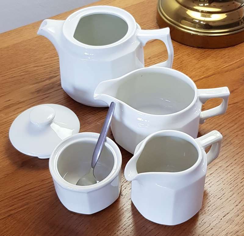 Dinnerware set: Continental Vitrified Hotelware Supradura.  Crockery  4 piece