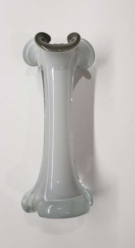 Vintage Murano Technique/Styled Art Glass vase.