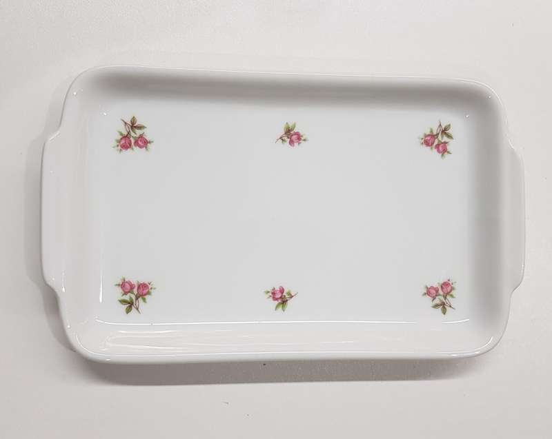 Vintage Winterling Kirchenlamitz Bavaria snack tray and relish dish set.