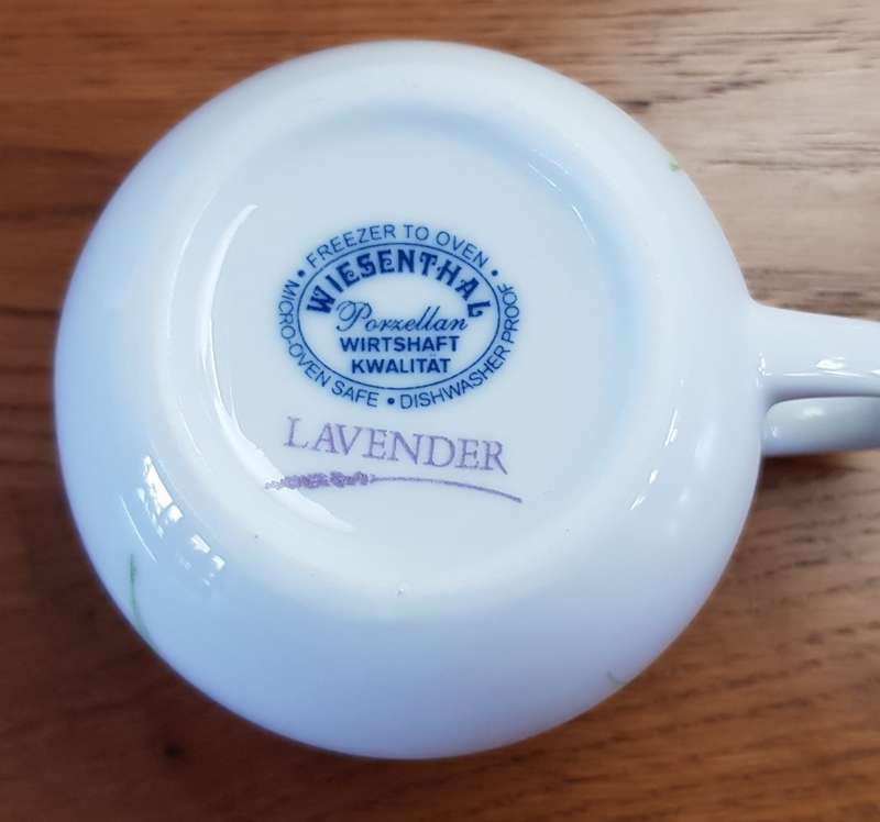 Wiesenthal Pozella White porcelain Milk Jug.