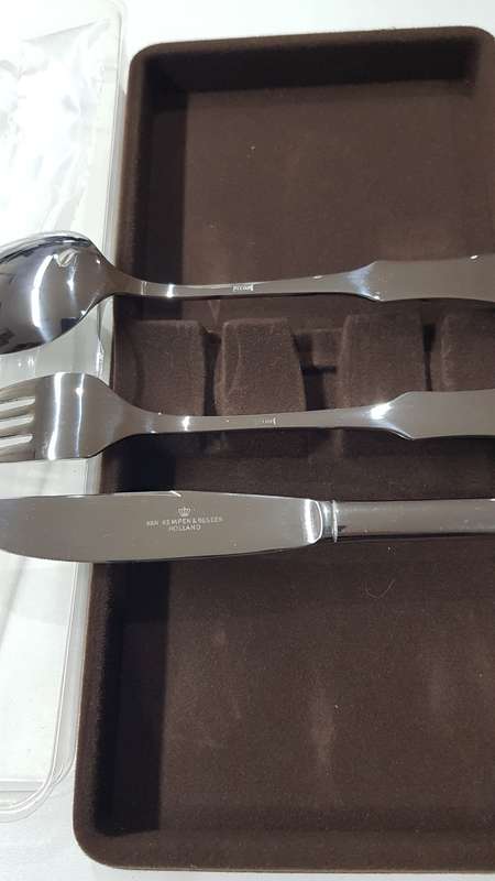 Vintage Dutch  Keltum Stainless Steel Cutlery Set. Circa 1960s. (Couvert)