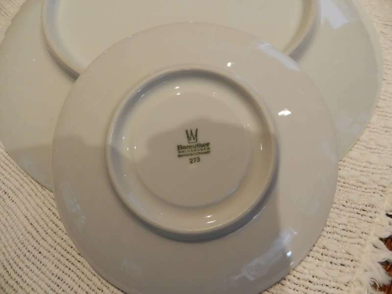 Vintage Bareúther Waldsassen Cake set.  Made in Bavaria  Germany.