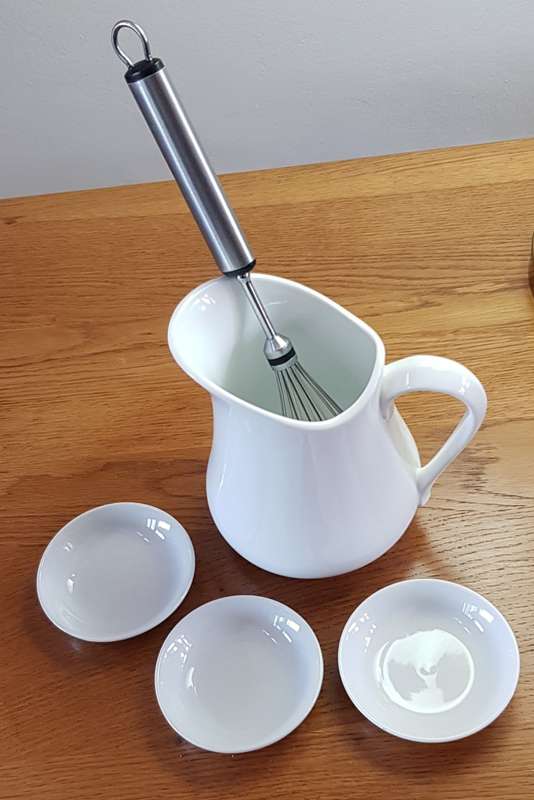 Dinnerware set: Aro Vitrified Hotelware.  Crockery  4 piece