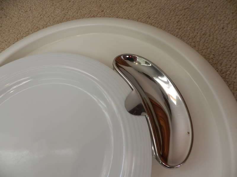 Vintage Kitchen Dining Tableware Effepi of Italy Inox 18/10 Stainless Steel Set of 4x clip on condim