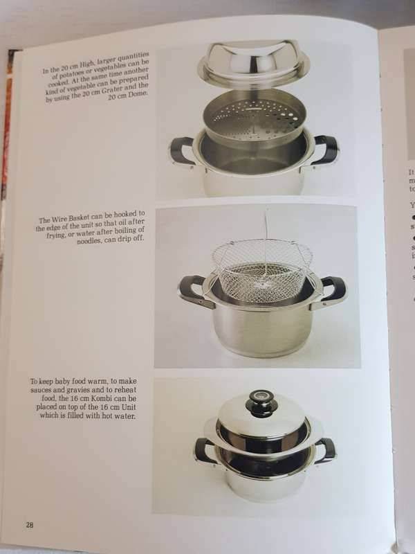 AMC cookware set (a set consisting of 18x pieces).