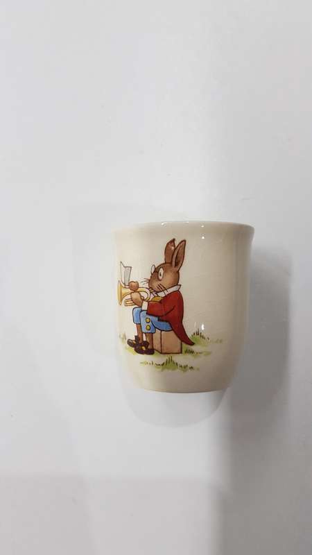 Vintage Royal Doulton Egg Cup with Bunnykins Reg. Trade Mark.
