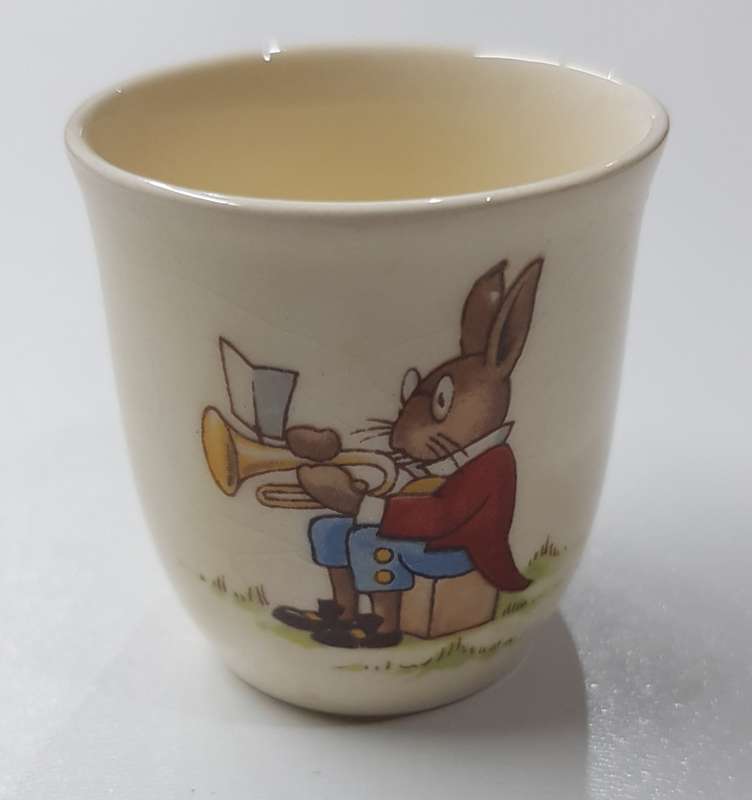 Vintage Royal Doulton Egg Cup with Bunnykins Reg. Trade Mark.
